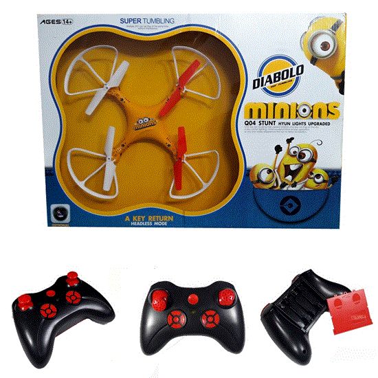 Picture of کواد کوپتر 4 پره مدل مینیون Flying quad coopter