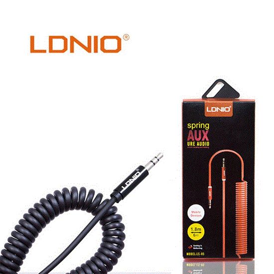 Picture of کابل AUX فنری الدینیو مدل LS-85 طول1.5MM