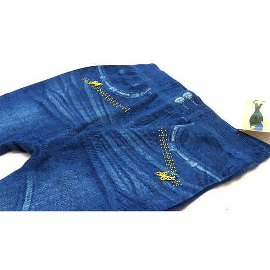 Picture of ساپورت طرح لی نگین دار رنگ آبی JEAN DESIGN SUPPORT