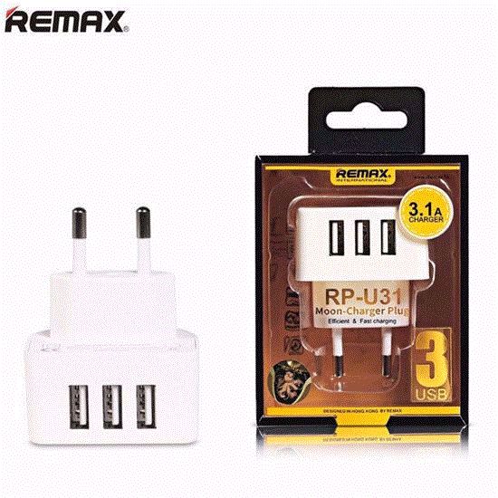 Picture of آداپتور و شارژر ریمکس سه پورت REMAX 3PORT charger