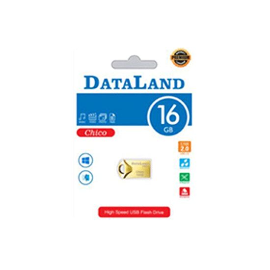 Picture of فلش مموری دیتالند مدل Chico ظرفیت 16GB (گلد)