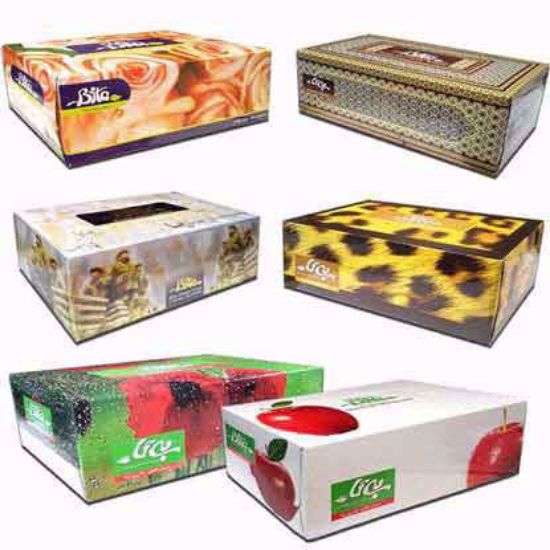 دستمال کاغذی جعبه ای بیتا 150 برگ دولا درجه یک ضخیم