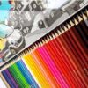 Picture of مداد رنگی 48 رنگ جعبه فلزی SKY مدل بچه گانه