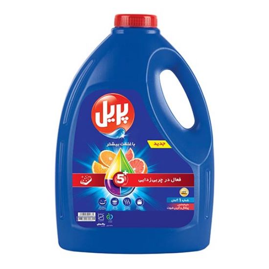 Picture of مایع ظرفشویی پرتقال و گریپ ‌فروت پریل وزن 3.75 کیلوگرم