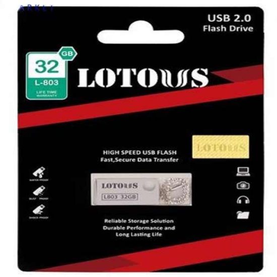 Picture of فلش مموری لوتوس مدل USB 2.0 L-803 ظرفیت 32GB نقره ای