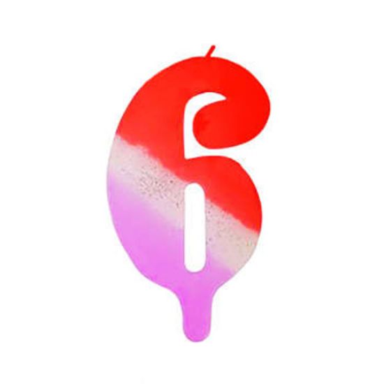 شمع سه رنگ پرچمی