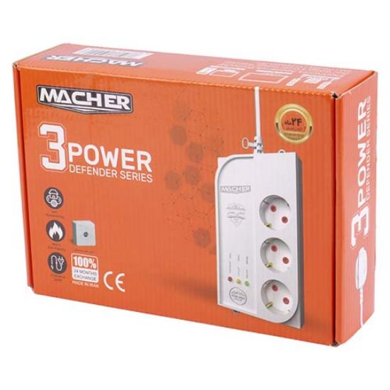 محافظ برق 3 خانه مچر طول 1.8 متر