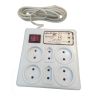 Picture of چند راهی برق اسمارت مدل 2030 با 6 سوکت برق با طول کابل 3 متر