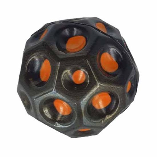 Picture of توپ پرشی اسفنجی مشکی و نارنجی