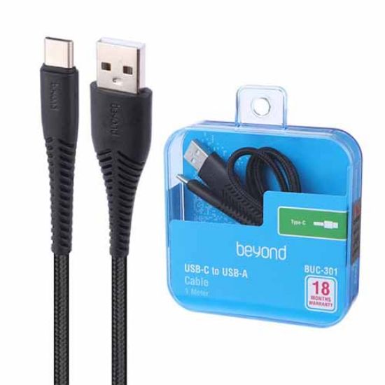 Picture of کابل USB به USB-C بیاند مدل BUC-301 رنگ مشکی