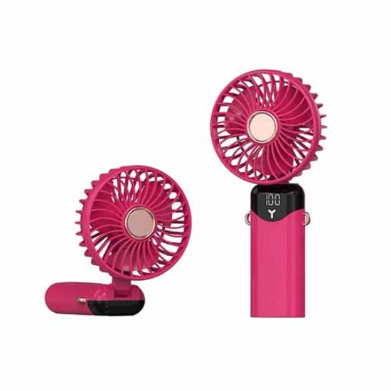 Picture of پنکه شارژی تاشو پی نت مدل P.802 سرخ آبی