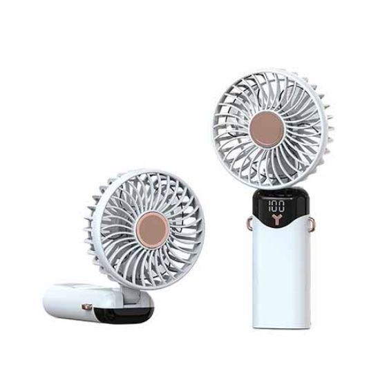 Picture of پنکه شارژی تاشو پی نت مدل P.802 سفید