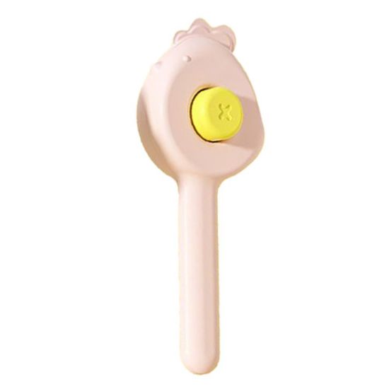 Picture of برس مو سگ و گربه تخلیه دار بایو موزارا کد 1004 صورتی