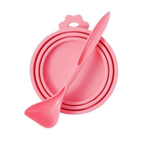 Picture of درب و قاشق کنسرو سگ و گربه بایو موزارا صورتی